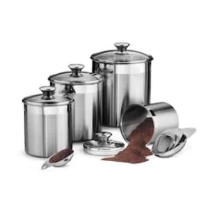 Gourmet 8-Piece Covered Canister and Scoop Set