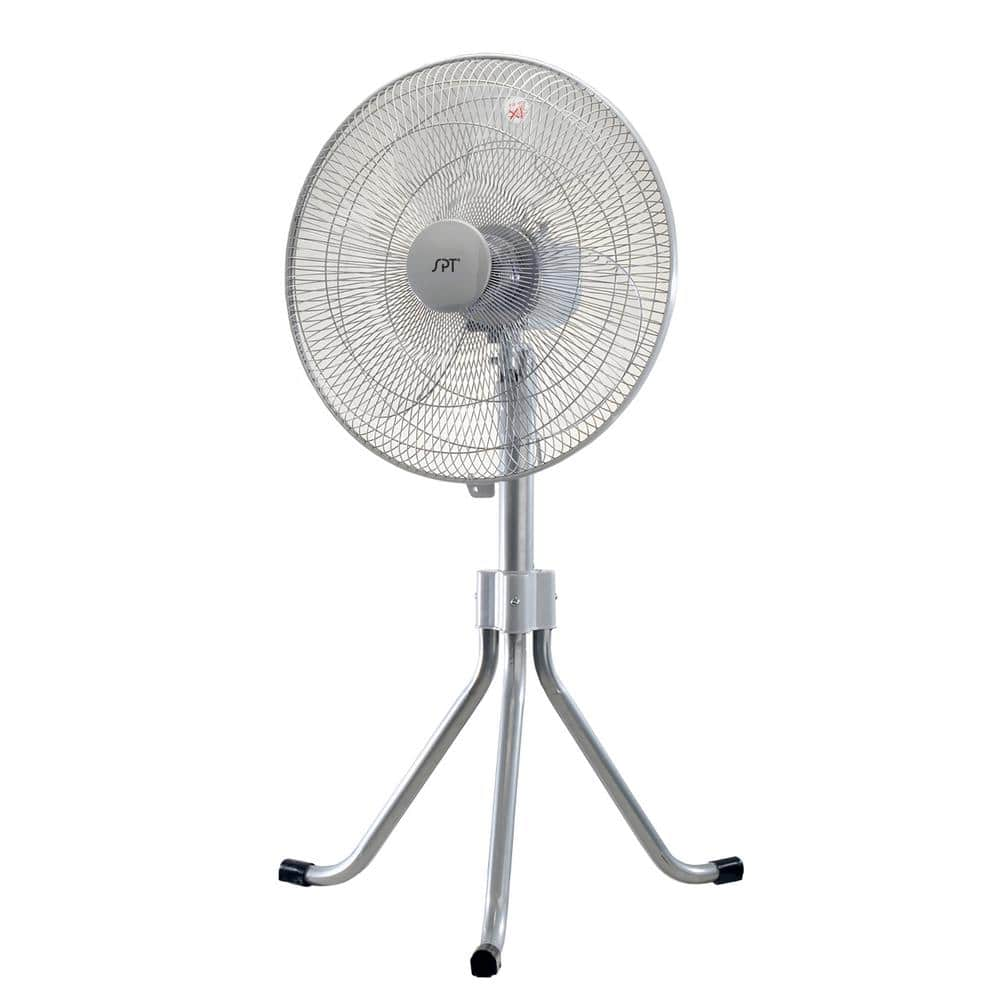 Adjustable-Height 36 in. Oscillating Pedestal Fan with Heavy Duty -  SPT, SF-1816B