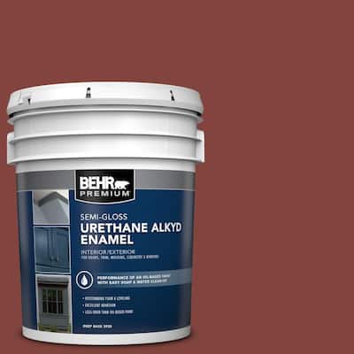 5 gal. #MS-06 Matador Urethane Alkyd Semi-Gloss Enamel Interior/Exterior Paint