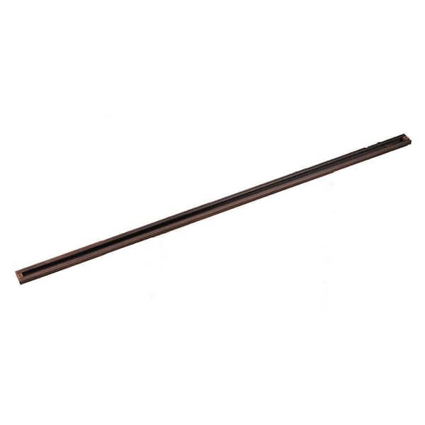 Hampton Bay 8 ft. Oil-Rubbed Bronze Linear Track Section