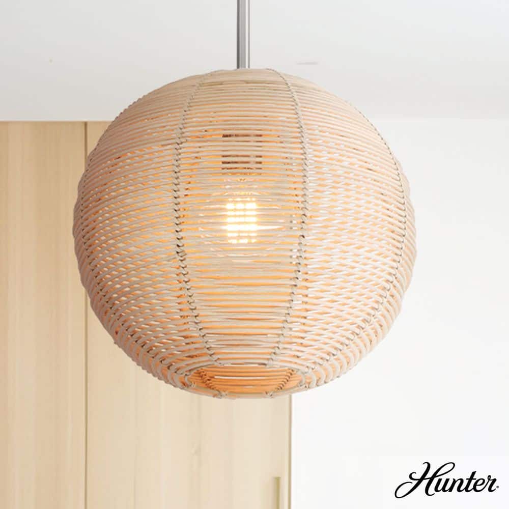 Hunter Berkeley 1 Light Brushed Nickel Sphere Pendant Lighting for Dining Room price history on PriceWatchPro