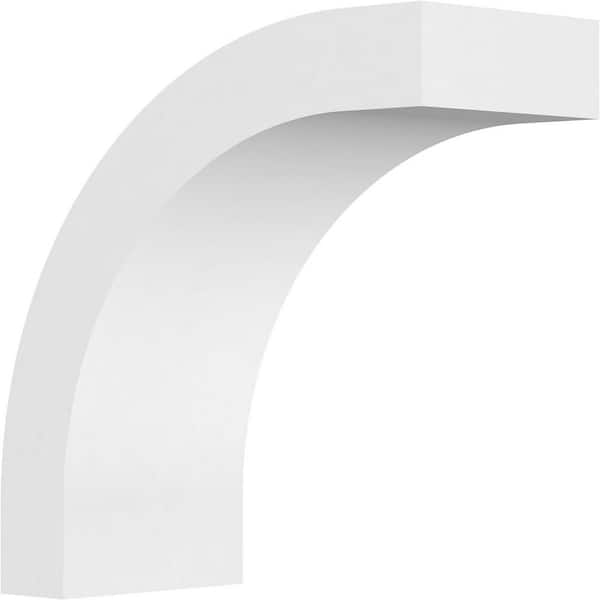 Ekena Millwork 5"W x 12"D x 12"H Standard Heritage Architectural Grade PVC Knee Brace