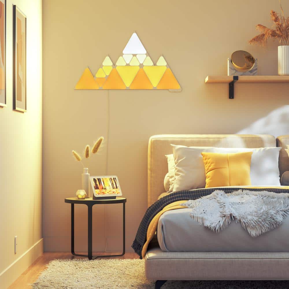 Nanoleaf 7-Pack Smart RGBW Triangle LED Light Panels