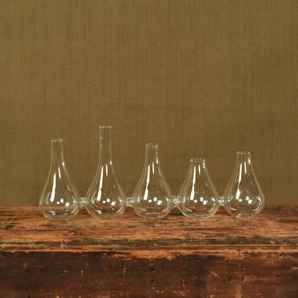 Shelly 5-Piece Clear Bud Table Vase
