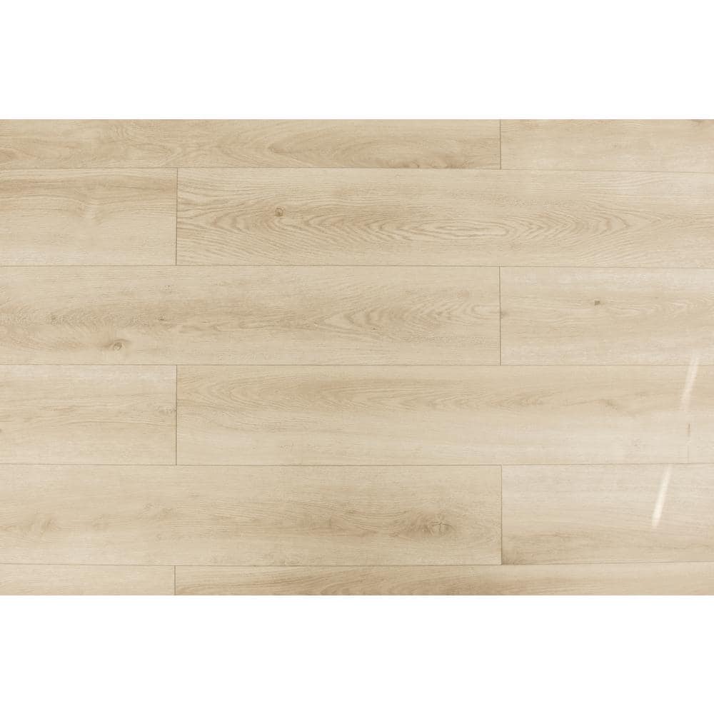 Mesa Tan Wide Plank Oak Look Waterproof Vinyl Flooring
