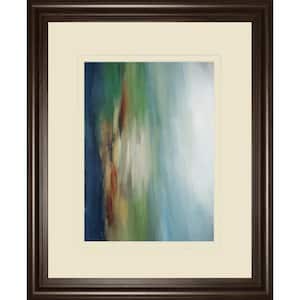 "First Light" By S. D'Auguiar Framed Print Abstract Wall Art 34 in. x 40 in.