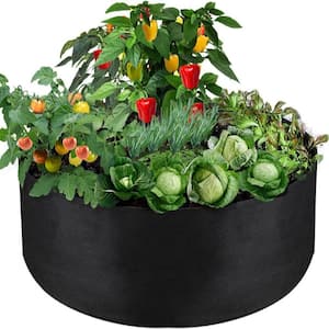 Root Pouch Breathable Fabric Planting Containers and Pots 3 Gal. Planter  (10-Pack) RR800-03 - The Home Depot