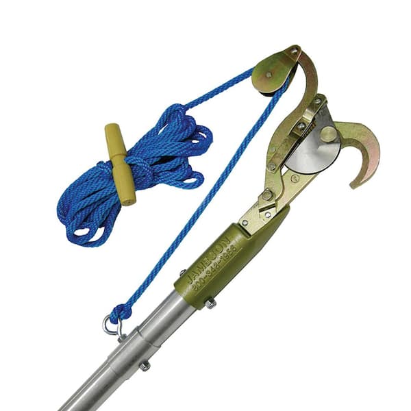 Jameson FG-6PKG-1 FG-Series Manual Pole Saw And Tree Pruner Kit With Two 6-Foot Fiberglass Poles - Professional Arborist Tool
