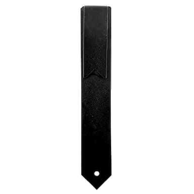 1 ft. Black Metal Landscape Edging Splicing Stake