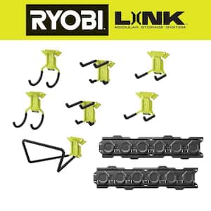 LINK 7-Pack Hook Kit and Wall Rail (2-Pack)