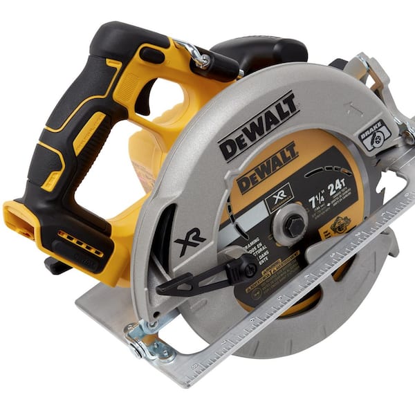 DEWALT 20V MAX Li-Ion Cordless 7-1/4 in. Circular Saw, 20V Brushless 4.5  in. Small Angle Grinder, (1) 20V Battery, and Charger DCS570P1W413 The  Home Depot