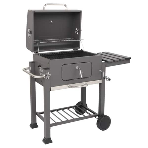 Unbranded Portable Charcoal Grill in Gray