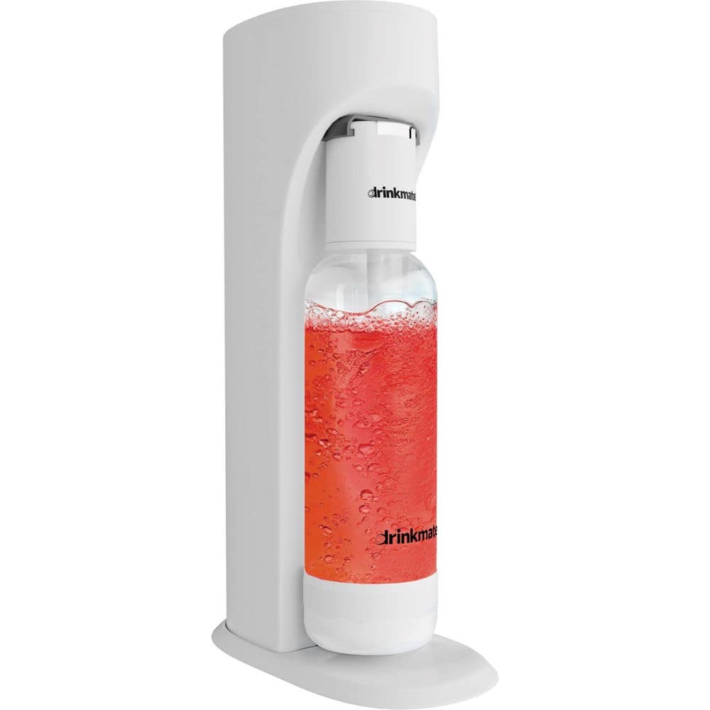 White Sparkling Water and Soda Maker Machine Not Including CO2 Cylinder