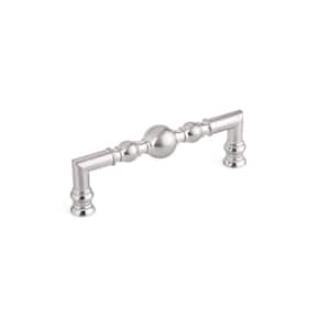 5-1/16 in. (128 mm) Center-to-Center Brushed Nickel Traditional Drawer Pull