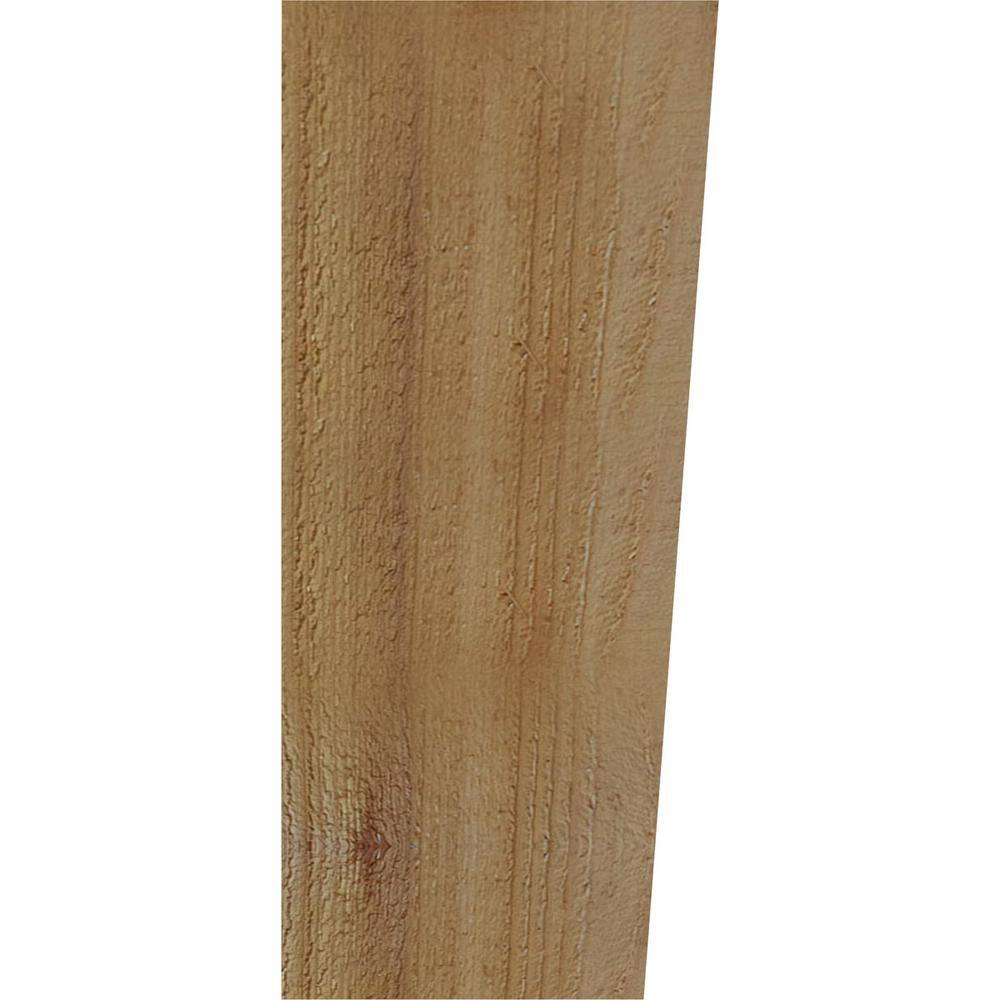 10" x 10" Rough Sawn Western Red Cedar Corbel