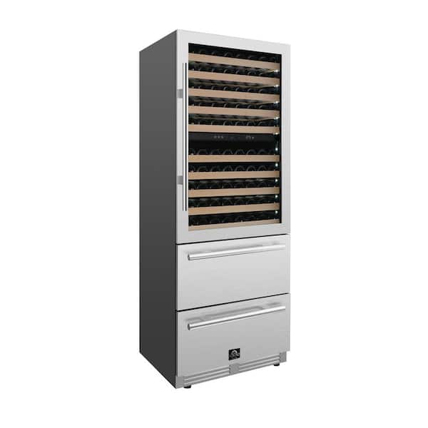 Forno Celano 30 in. Dual Zone Beverage and Wine Cooler in