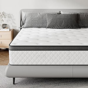 FULL Size Medium Firm Hybrid Memory Foam 12 in. Support and Skin- Friendly Mattress