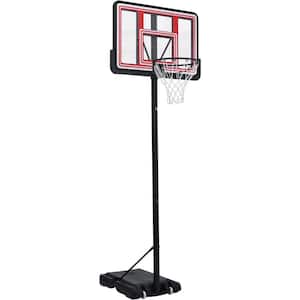 Waterproof Portable Basketball Hoop with Super Bright LED Lights 4.76 ft.-10 ft. Height Adjustment Good Gi ft. for Kid