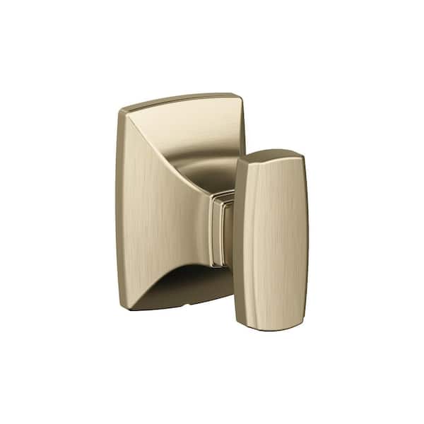Highland Ridge Single Robe Hook in Golden Champagne