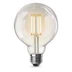 60-Watt Equivalent G30 Dimmable Cage Filament Clear Glass E26 Vintage Edison LED Light Bulb, Soft White