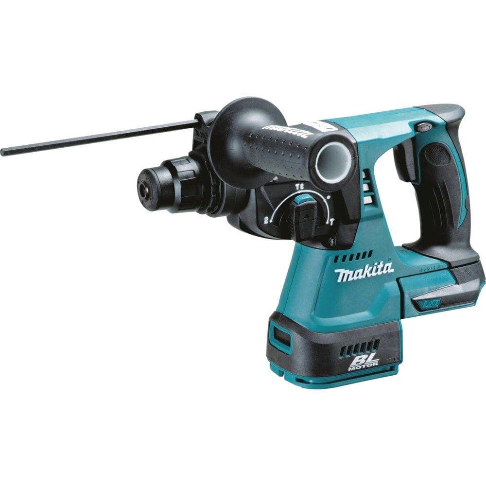 Makita 18V LXT Lithium-Ion in. Brushless Cordless SDS-Plus  Concrete/Masonry Rotary Hammer Drill (Tool-Only) XRH01Z The Home Depot