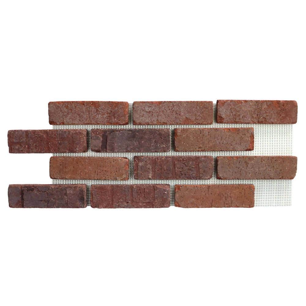 28 in. x 10.5 in. x 0.5 in. Brickwebb Riviera Thin Brick Sheets (Box of 5-Sheets) price history on PriceWatchPro