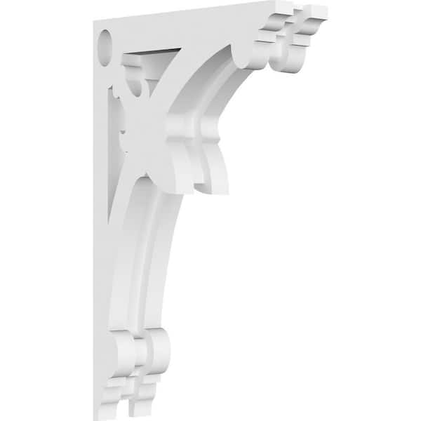Ekena Millwork 1-7/8 in. x 10 in. x 6 in. PVC Sellek Corbel