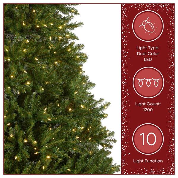 National Tree Company 10 ft. Dunhill Fir Artificial Christmas Tree
