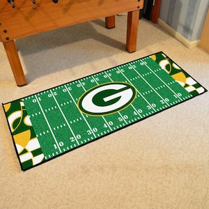 Green Bay Packers Skyline NFL Area Rug, Bedroom, Floor Decor Home Decor -  Travels in Translation