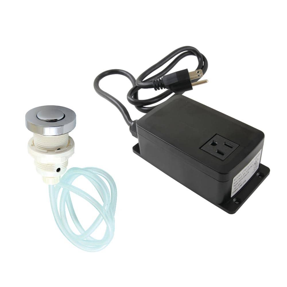 Trimscape Garbage Disposal Air Switch Kit, Dual Outlet Sink Top Switch Button in PolishedChrome price history on PriceWatchPro