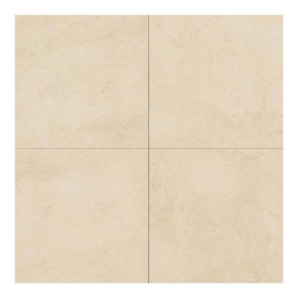 Daltile Monticito Crema 18 in. x 18 in. Porcelain Floor and Wall Tile (10.9 sq. ft. / case)