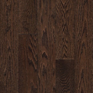 American Originals Barista Brown Oak 3/4 in. T x 5 in. W x Varying L Solid Hardwood Flooring (23.5 sqft /case)