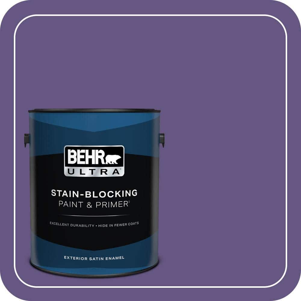 1 gal. #PPU16-02 Vigorous Violet Satin Enamel Exterior Paint & Primer price history on PriceWatchPro