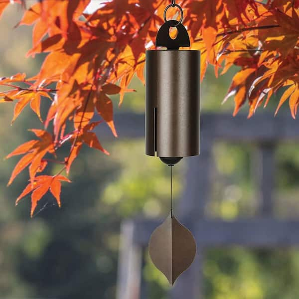 WOODSTOCK CHIMES Signature 6 in. Woodstock Water Bell Fountain Brass  Fountain Bell WWBF2 WWBF2 - The Home Depot