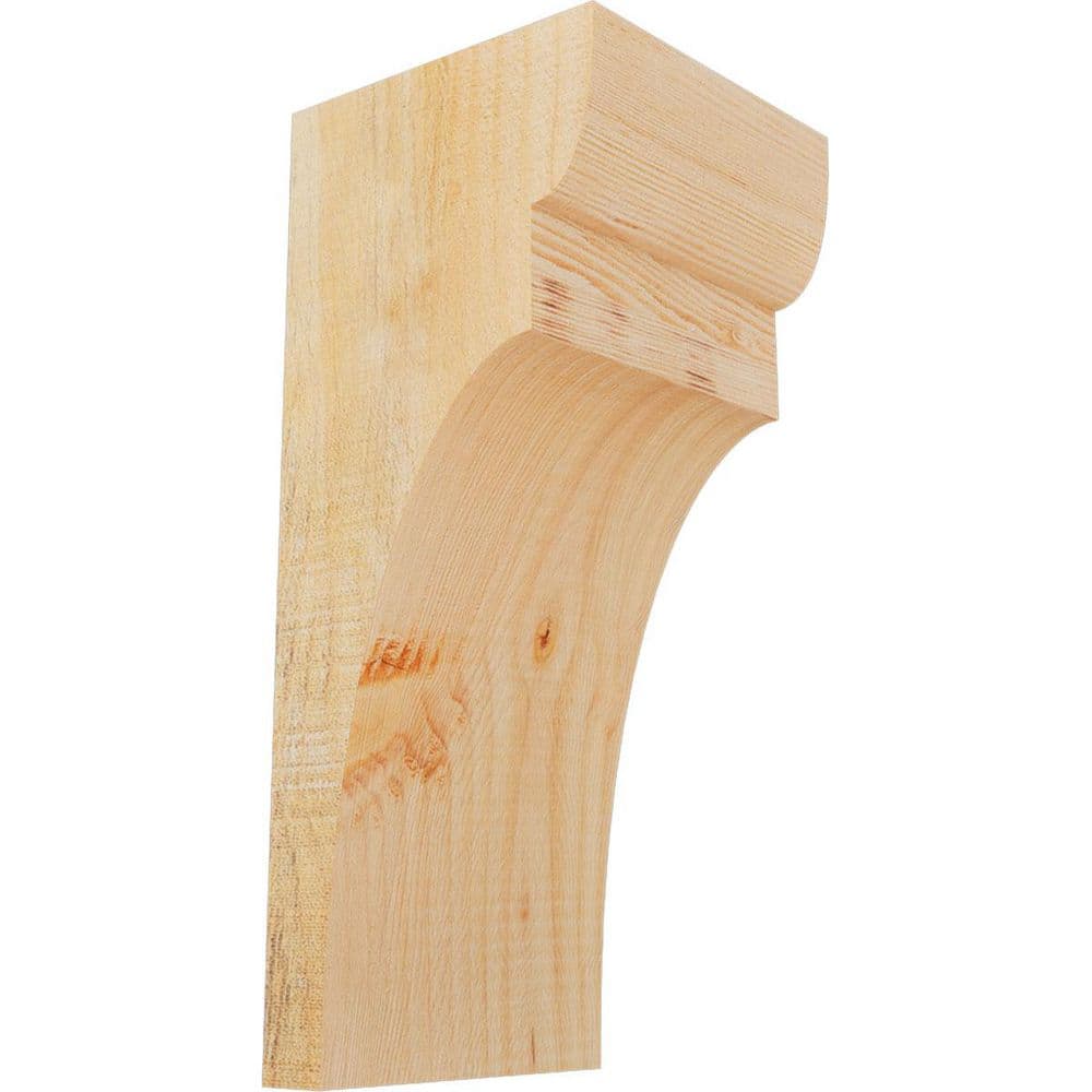 6 in. x 6 in. x 14 in. Douglas Fir Yorktown Rough Sawn Corbel price history on PriceWatchPro