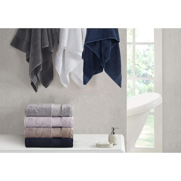 Delara 100% Organic Cotton Luxuriously Plush Bath Towel 20 Piece Set GOTS &  OEKO-TEX Certified