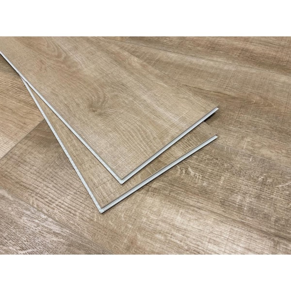 Montserrat Take Home Sample - Bellator Oasis Natural 20 MIL x 9 in. W x 60 in. L Click Lock Waterproof Vinyl Plank Flooring