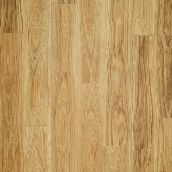 Pergo XP+ Cheshire Bluff Hickory 10 mm T x 6.1 in. W Waterproof Laminate Wood Flooring (20.2 sqft/case)