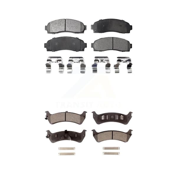 TEC Front Rear Ceramic Brake Pads Kit For 2001 Ford Explorer Sport KTC-100415