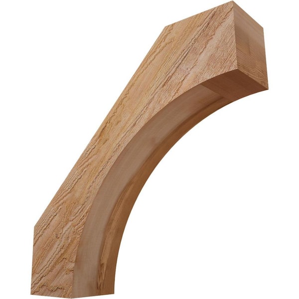 6"W x 24"D x 24"H Westlake Rough Sawn Knee Brace, Western Red Cedar