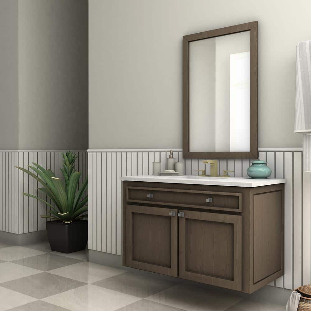 Contemporary Crystal Bay Polished Gold Bathroom Faucet