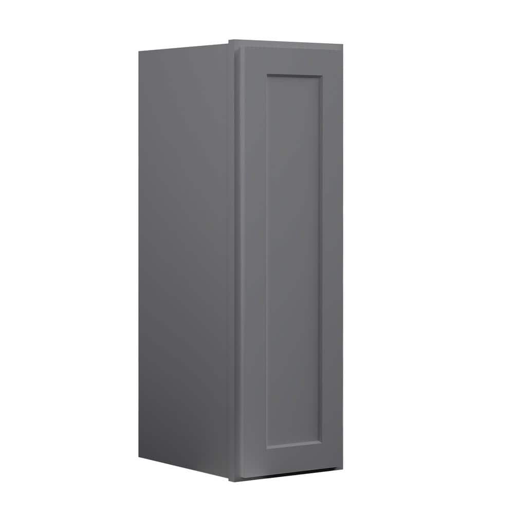 21 in. W x 12 in D x 42 in. H in. Shaker Grey Plywood Ready to Assemble Kitchen Wall Cabinet with Doors and Shelves price history on PriceWatchPro