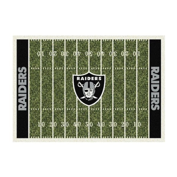 Las Vegas Raiders 8 ft. x 11 ft. Homefield Area Rug