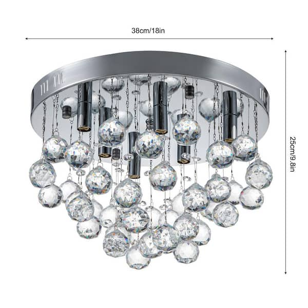 Crystal deals drop chandelier