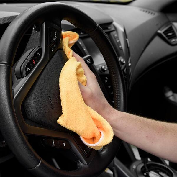 HDX - 18 in. x 18 in. Multi-Purpose Microfiber Cloth (18-Pack)