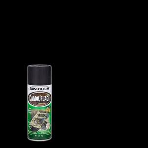 12 oz. Black Camouflage Spray Paint (6-Pack)
