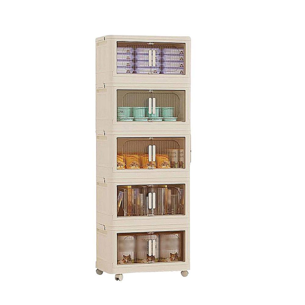 FUNKOL 11" W x 19" D x 50" H 5Tier Ready to Assemble Floor Base