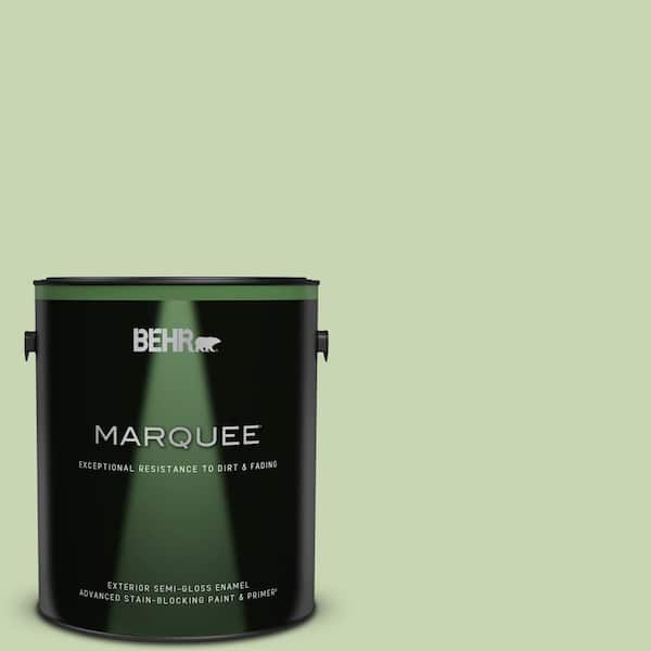 BEHR MARQUEE 1 gal. #M370-3 Spice Garden Semi-Gloss Enamel Exterior Paint & Primer