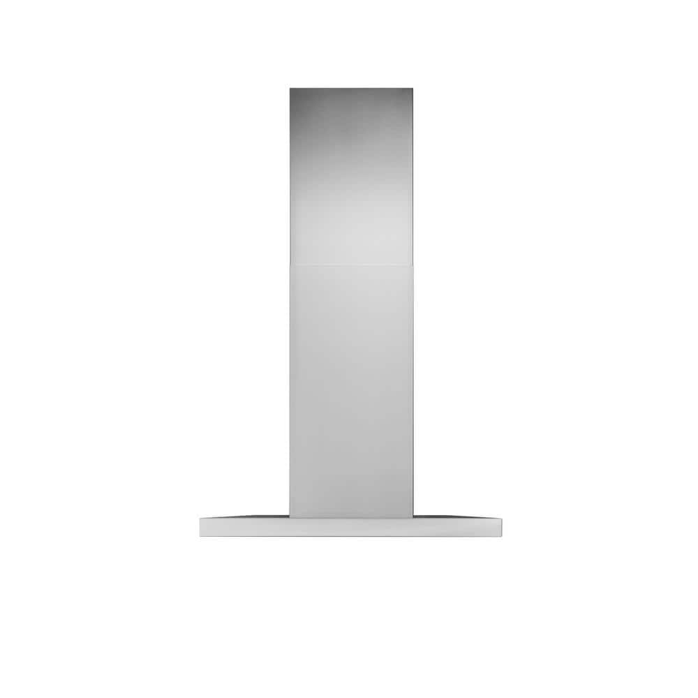 Broan 36" Stainless Steel Convertible Island Range Hood with LED Lighting