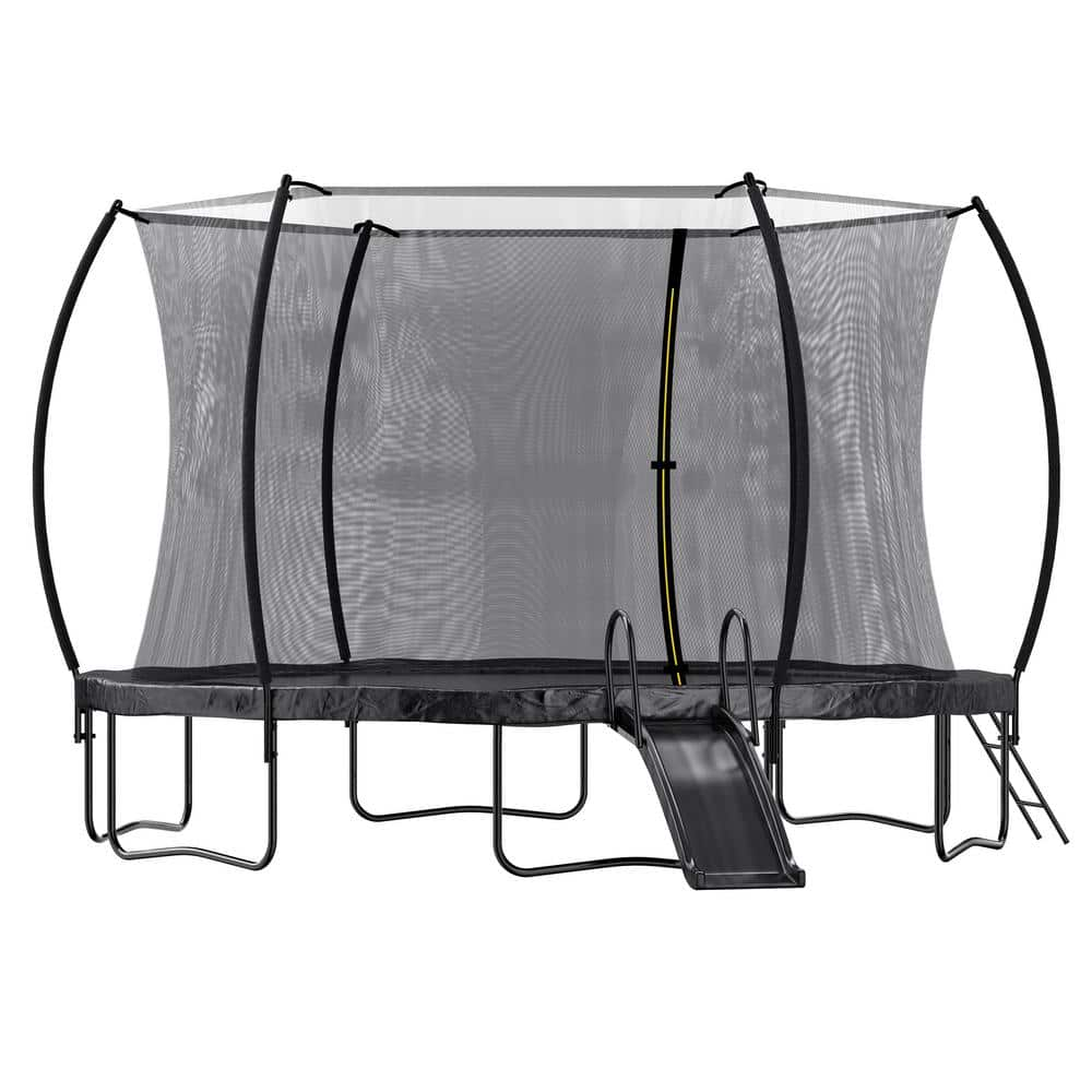 Outdoor Trampoline - Galvanized Steel Frame - Gorilla Gadgets